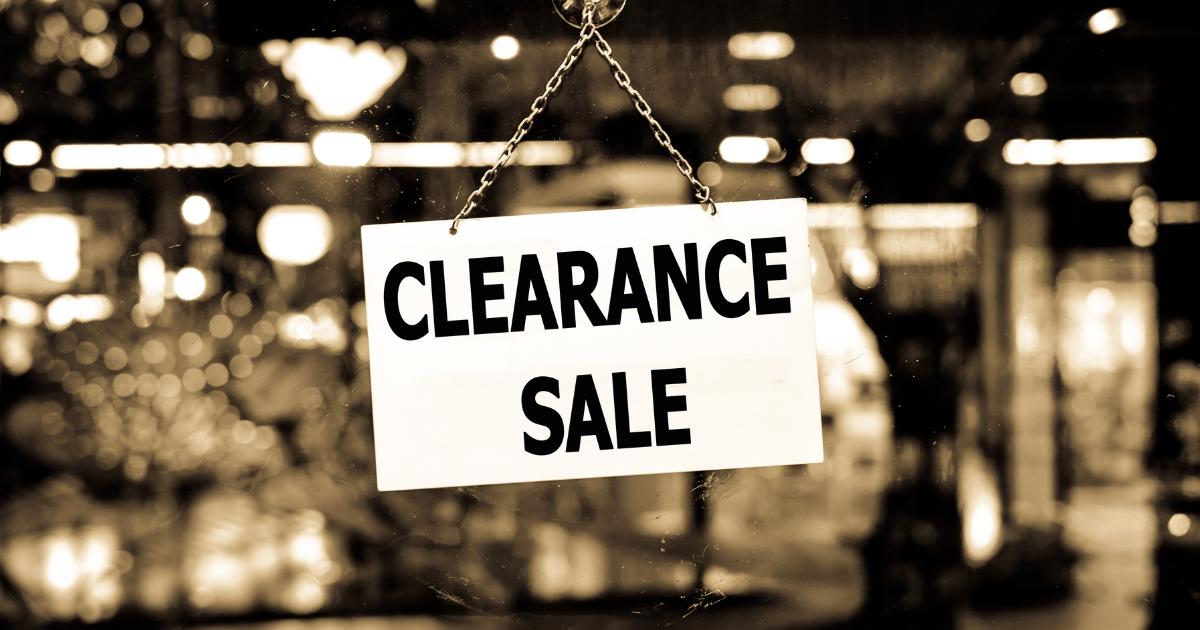 Clearance Sales